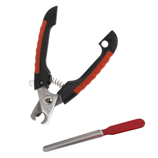 Pet Nail Clippers and File Set 6.5"/5.5", 2 pc set,Insert card(CS)