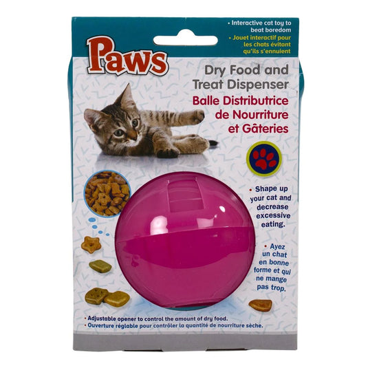 PAWS. 3.25" Cat Treat Dispenser