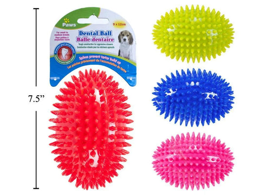 PAWS, Dental Football, 5", 98 gr, hanging card