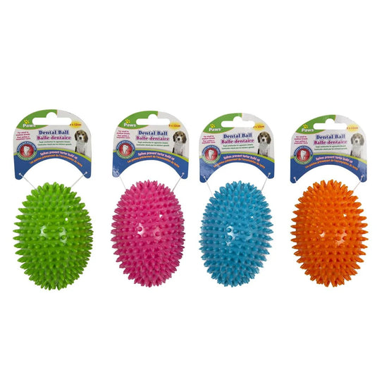 PAWS, Dental Football, 5", 98 gr, hanging card