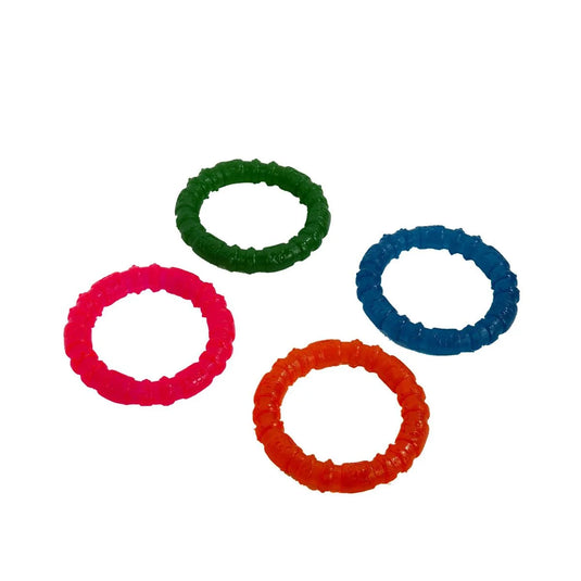 PAWS Pet Toy for Puppy, Ring DIA 9.5x1.5cm, Tie on Card