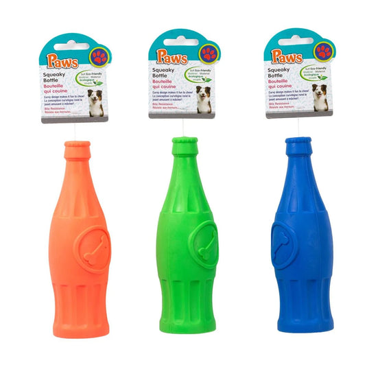 PAWS Squeaky Bottle , Hanging Card (CS)