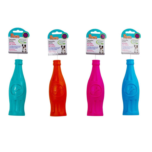 PAWS Squeaky Bottle , Hanging Card (CS)
