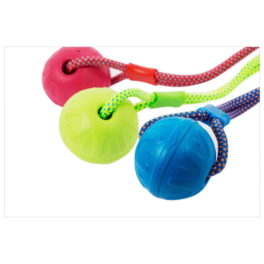 PAWS 16" Floating Rope Ball, Tie Card