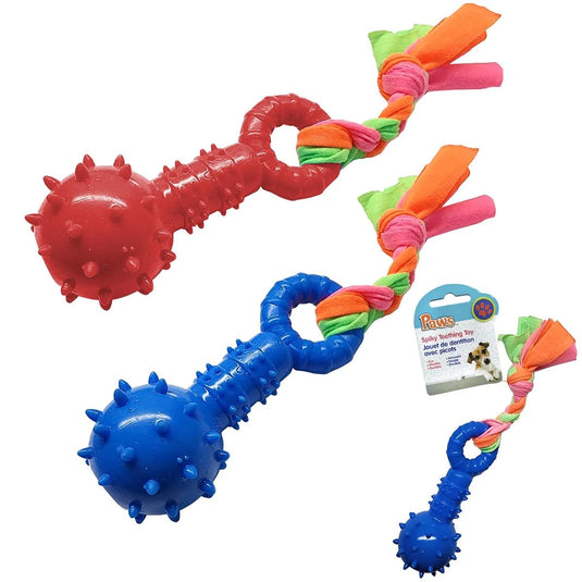 PAWS Spiky Teething Toy, hang tag