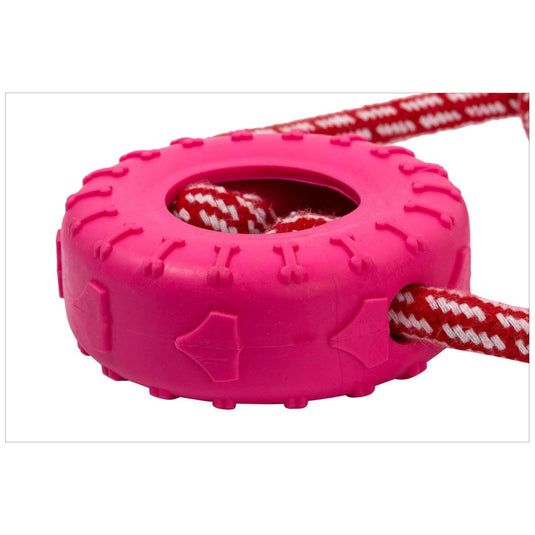 PAWS Chewing Tire Rope Toy, hang card