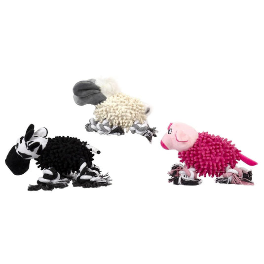 Comfort & Cuddles Pet Toy, 3/D Pig, Cow, Sheep 21x17cm