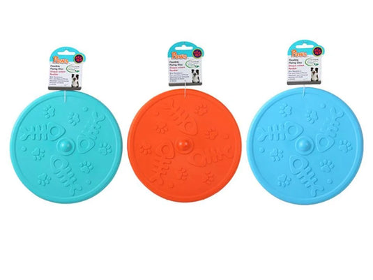 PAWS Flexible Flying Disc, 7.75", Hanging card (CS)