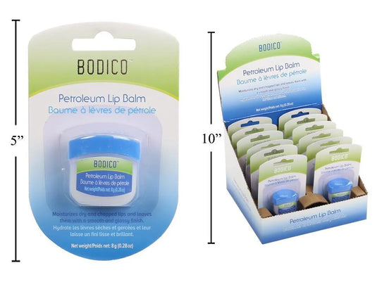 Bodico, 8g Mini Petroleum Lip Balm b/c