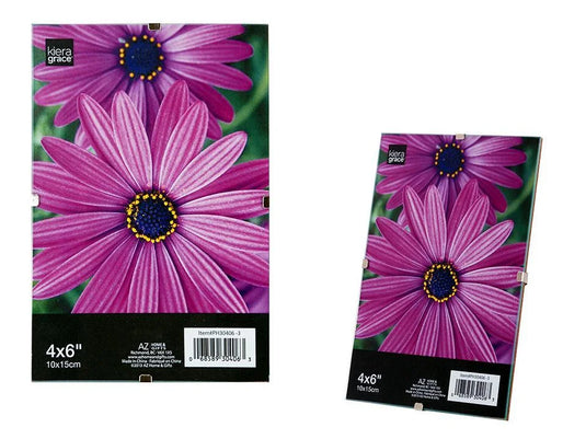 KG Glass Photo Clip Frame 4X6" (AZ)