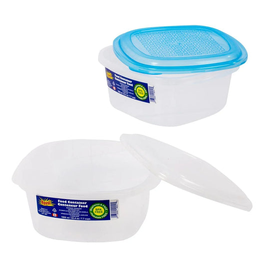 Food Container Square, 1800ml.