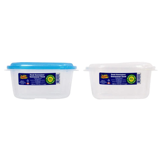 Food Container Square, 1800ml.