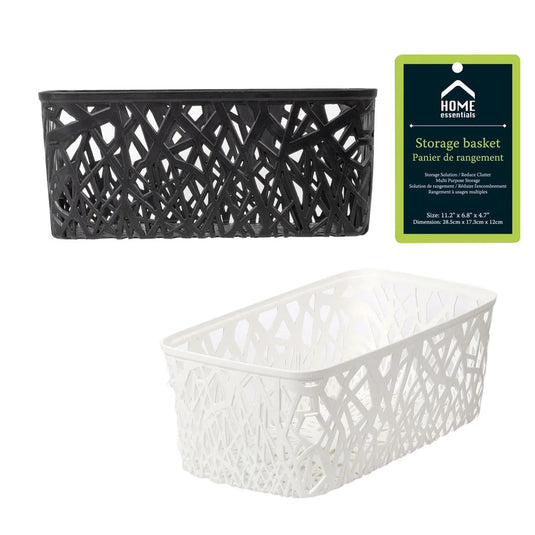 H.E. Storage basket 11.2x6.8x4.7", hangtag