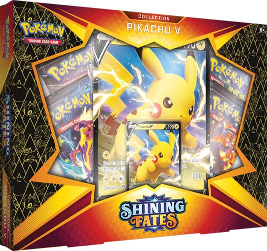 Pokemon SWSH 4.5 Shining Fates Pikachu-V Box