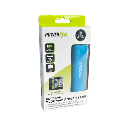 Power Xcel - Key Chain 2200 mAH Power Bank
