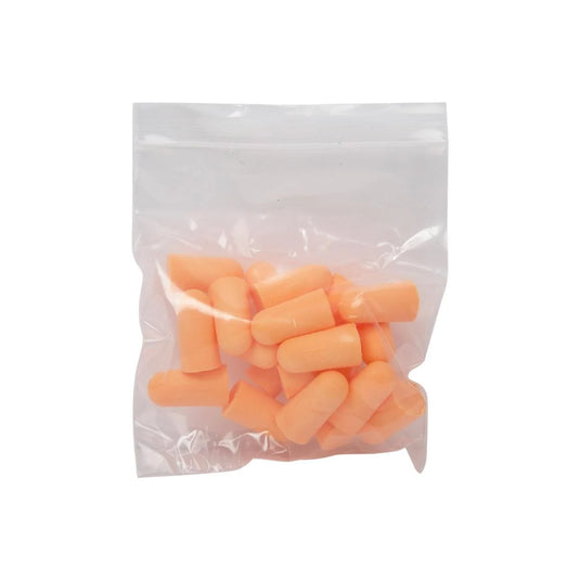 H.E.Master Pro, 20-PC Foam Ear Plug CBX, Orange, 1.3cm x 2.4cm,