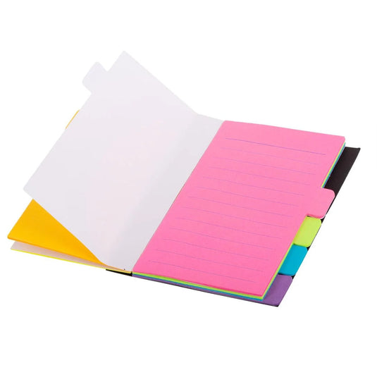 O.WKs. 60 Sheet/6 index tabs Ruled Sticky Notes, PBH