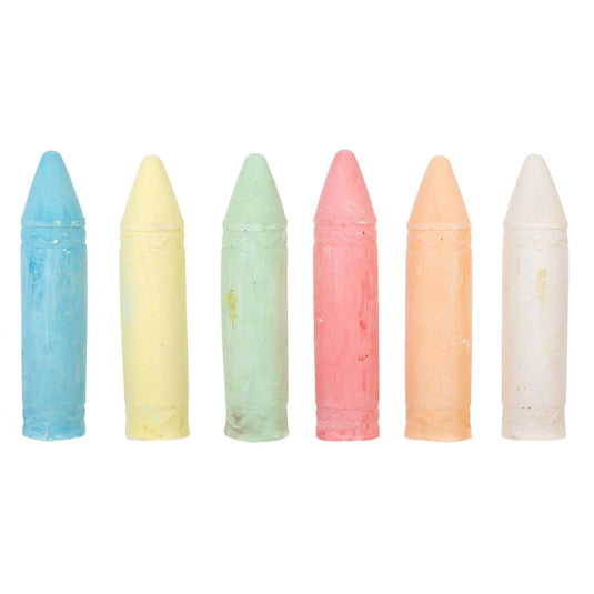 Sunny Dayz 6ct. Sidewalk Chalk, shrink w/label