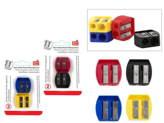 O.WKs. 2pc Dual Blade Sharpeners