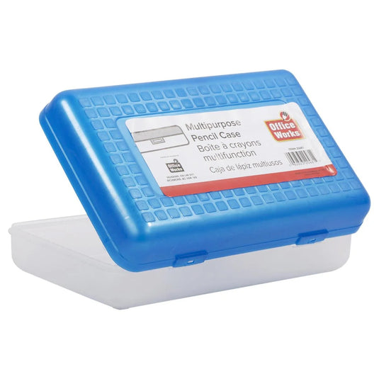 O.WKs. Plastic Pencil Box