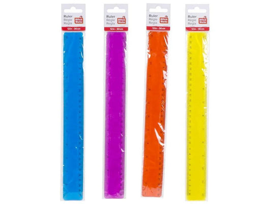 O.WKs. 12" Bendable Soft Ruler