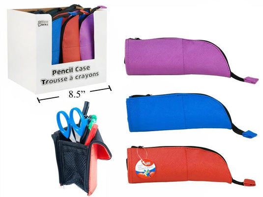 O.Wks. Zipper Pencil Cup, hangtag