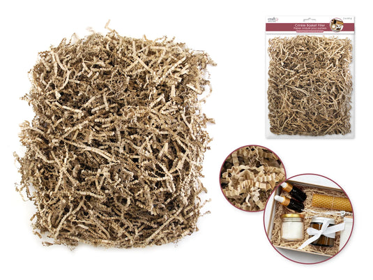Basket Accessories: 2oz Crinkle Filler A) Natural