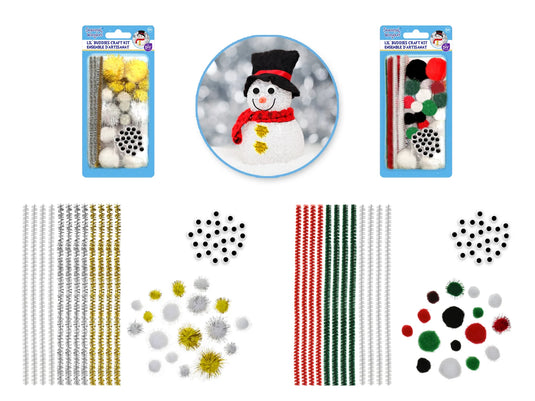 Seasonal Wonders: DIY Craft Kit Chenille/Poms/Eyes
