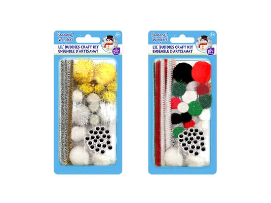 Seasonal Wonders: DIY Craft Kit Chenille/Poms/Eyes