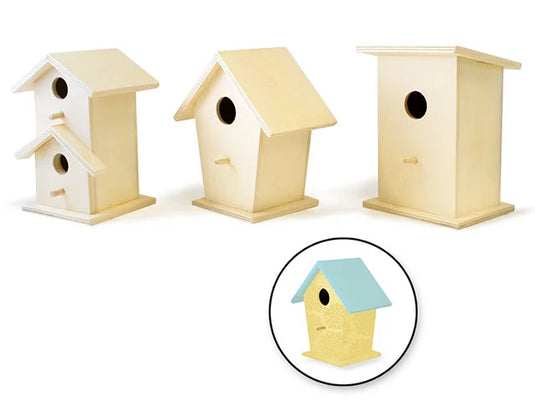 Wood Craft: 6" Birdhouses