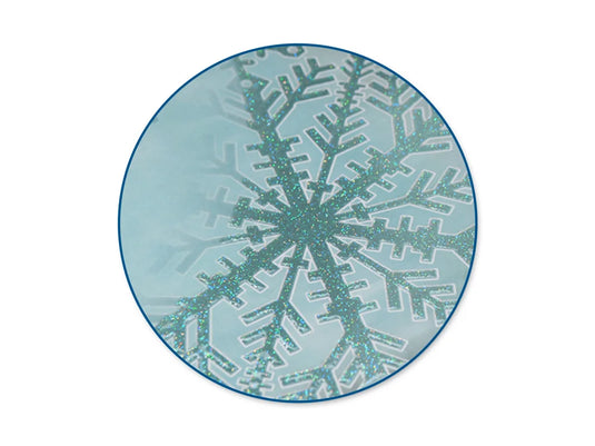 Holiday Cardstock: 12"x12" Glitter Embossed Dble-Sided 5eax6stl A) Winter Wonderland