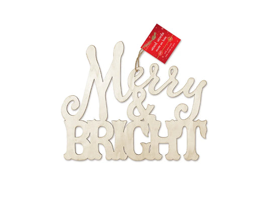 Holiday Wood: DIY Word Decor w/Jute Cord Asst 16eax3styles