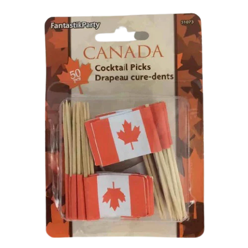 CANADA DAY COCKTAIL PICKS