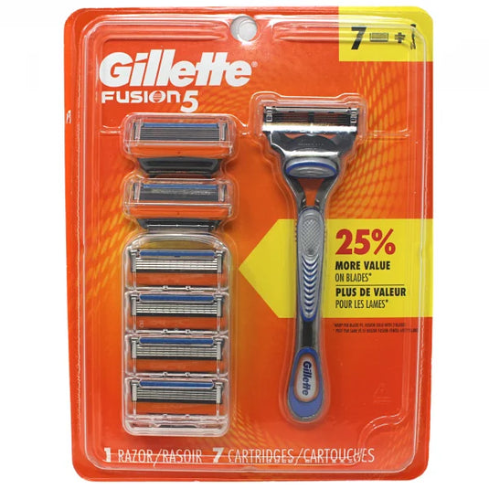 GILLETTE FUSION5 1RZR+7CARTS