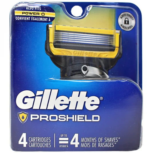 GILLETTE FUSION PROSHIELD 4CARTS