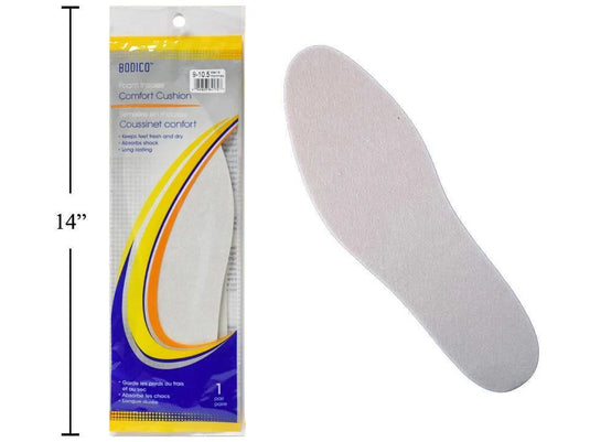 Bodico Men's Insoles, Size: 9-10.5 printed bag (HZ)