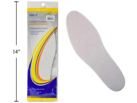 Bodico Men's Insoles, Size: 11-12 printed bag (HZ)