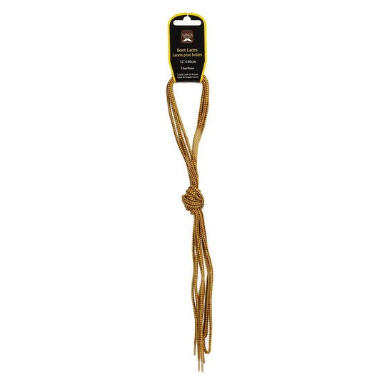 Gino's 72" Boot Laces, Yellow Brown H/C(HZ)
