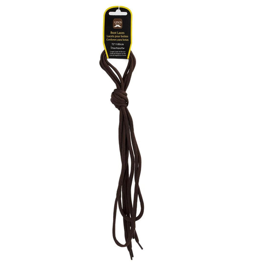 Gino's 72" Boot Laces, Brown, H/C (HZ)