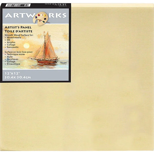 Artists Wooden Panel 12INx12IN