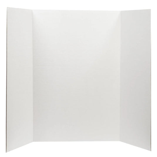 O.WKs. 36" x48" Presentation Board, White/White