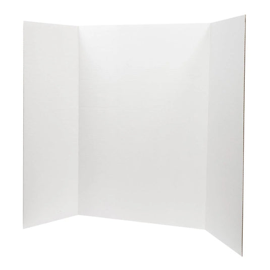 O.WKs. 36" x48" Presentation Board, White/White