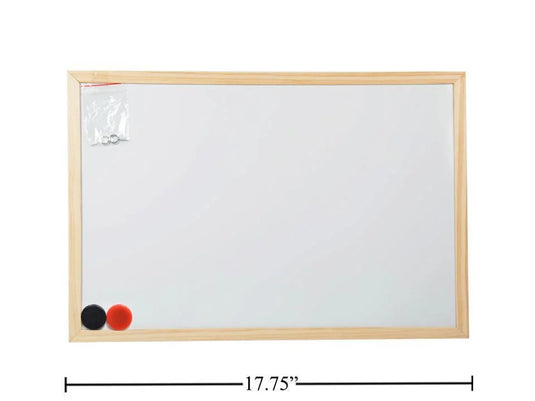 Desk Tech 12"x18" Magnetic Wht Brd 2 Metal Hanger+2 magnet