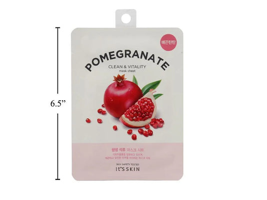 ITS SKIN,Sheet Mask, Pomegrant