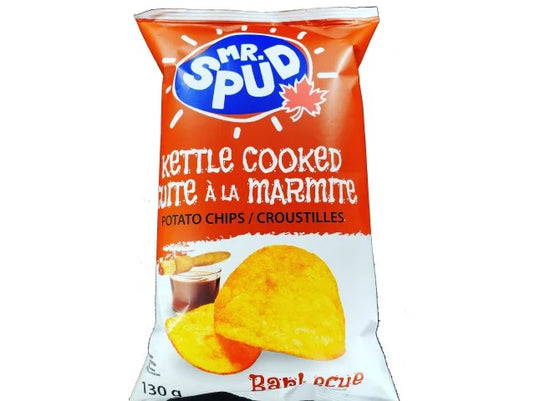 Mr Spud Kettle Cooked Chips BBQ