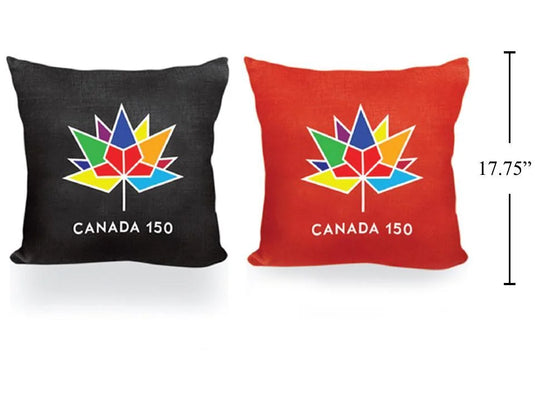 Canada 150, 17.75" x 17.75" Cushion, hang tag