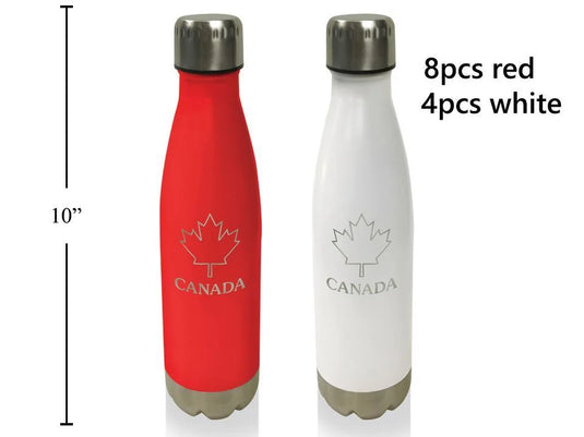 PURE Canada 500ml Bottle, Insulated Stainless Steel