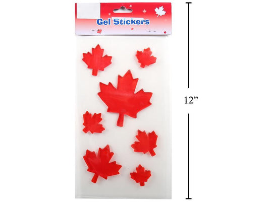 Canada Maple Leaf Gel Clings, pbh Canada Maple Leaf Gel Clings, pbh
