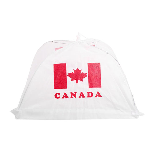 Canada Food Umbrella, 17"x17", White Mesh Colour, pbh