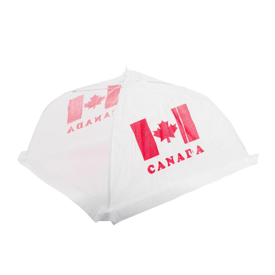 Canada Food Umbrella, 17"x17", White Mesh Colour, pbh